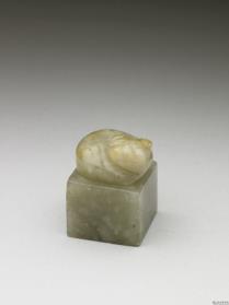 图片[2]-Green jade seal, Song to Yuan dynasties, 960-1368 C.E.-China Archive